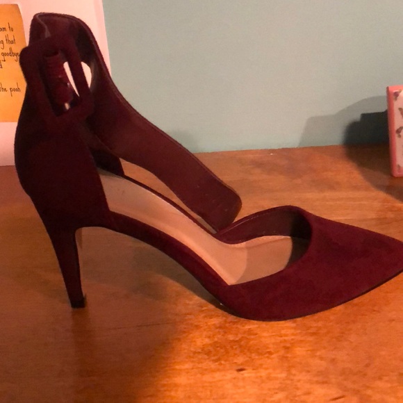 Maroon Forever 21 Heels - Picture 2 of 2